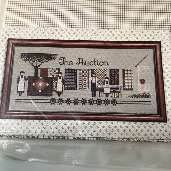 💚Told-In-A-Garden “The Auction” Cross Stitch Pattern - Picture 2 of 3